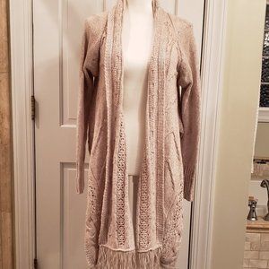 Thistle & Lavendar Cardigan, Size XL